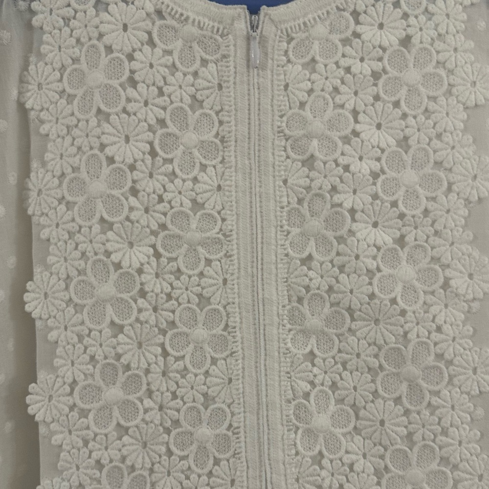 Andrew GN French Designer Swiss Dot Zip Front French Size 38 - Picture 5 of 10